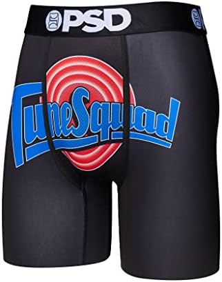 PSD muške Looney Tunes Print Boxer gaćice - prozračno i podržavajuće muško donje rublje s tkaninom koja vlaži