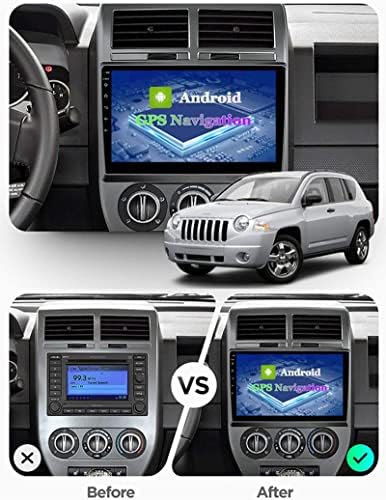Android 9.1 Auto stereo radio video player za j.eeep Compass 2006-2010, 9 inčni HD 1024 * 600 navigacija