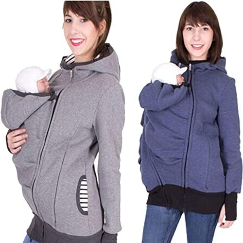 Hobekrk duks odjeće s ulici s kapuljačom ženskim pamukom pamuk zip kardigan sa kapuljačom kardigan sa uklonjivim baš za bebe