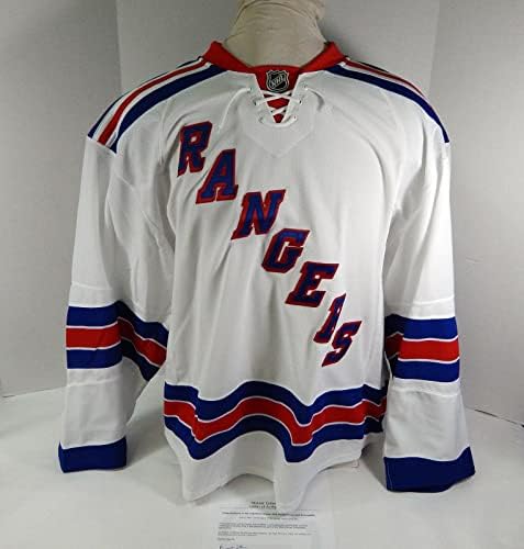 New York Rangers Blank Igra izdana bijela Jersey Reebok 58 DP40501 - Igra polovna NHL dresova