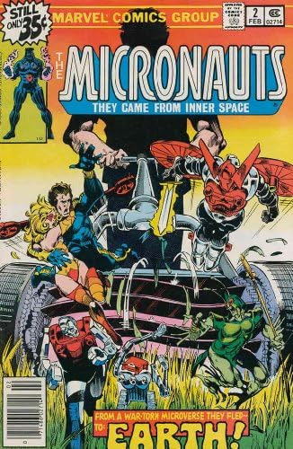 Mikronauti 2 GD; Marvel comic book / Bill Mantlo