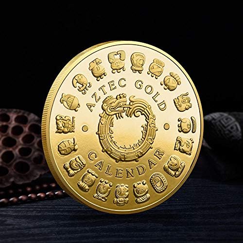 Kovanica Dot Lack Dragon Coin Mayan COMEMORATIV COIN AZTEC replicirani kolica za rukotvorine za rukotvorine