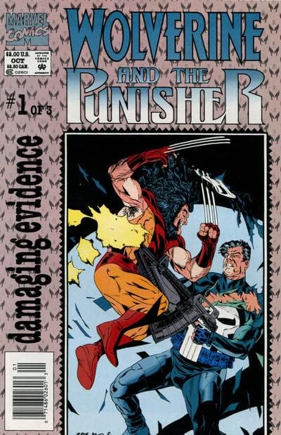 Wolverine i Punisher: oštećenja dokaza #1 VF ; Marvel comic book