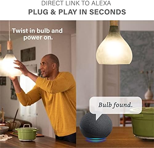 Sengled Smart Bluetooth Mesh LED sijalica, višebojna, radi sa Echo i Alexa, 60W ekvivalentno, 800LM, trenutno
