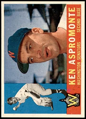 1960. topps 114 Ken Aspromonte Washington Senators NM / MT senatori