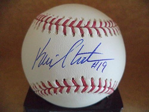 Kevin Stocker # 19 Phillies / Angels potpisali su autogramirani M.L. Baseball w / coa