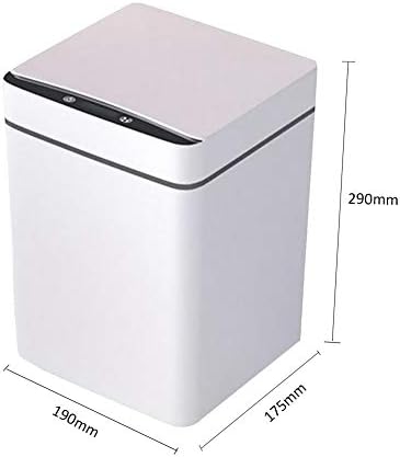 TKFDC 12L pametna kanta za smeće automatska indukcija infracrveni senzor pokreta kanta za smeće kućna kuhinja kupatilo kanta za smeće Bijela