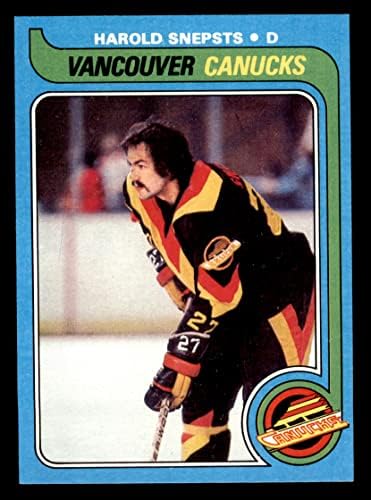 1979 prenosi 186 Harold Snepsts Vancouver Canucks Ex / MT Canucks
