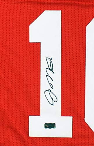 Joe Montana Autographirana / potpisana San Francisco Custom Crveni dres