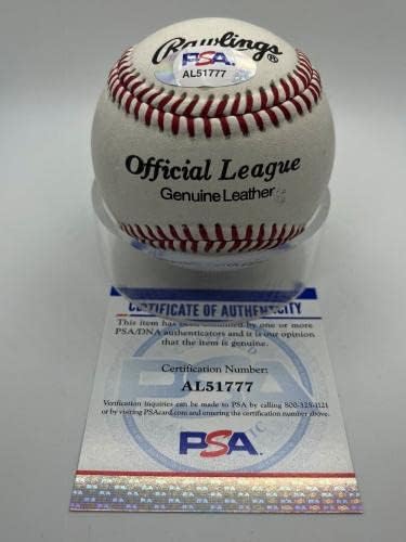 Jim Lonborg CY Young '67 potpisani autogram službena bejzbol PSA DNK - autogramirani bejzbol