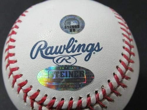 Tom Seaver Mets / Crveni potpisan dvorana slavnih bejzbol 86/250 Steiner COA - autogramirani bejzbol