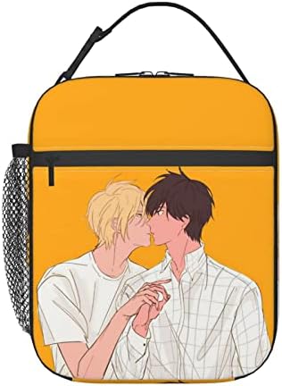 Anime Banana riba torba za ručak 3d štampana vodootporna kutija za ručak prenosive višekratne izolovane torbe za ručak za školska putovanja izlet na otvorenom