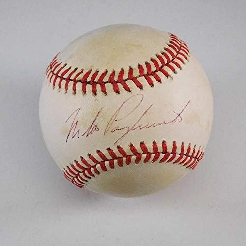 Mike Pagliarulo Vintage potpisao OAL Bobby smeđe bejzbol sa hologramom za B & E - autogramirane bejzbol