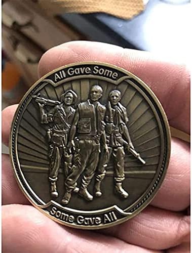 Vijetnamski veteran COOOVI, američka vojska Vijetnam veteran Challenge Coin Fallenyetnotforgotten Coin Vijetnam