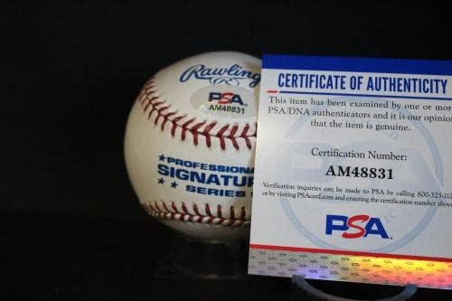 Paul Minner potpisan bejzbol autogram Auto PSA / DNK AM48831 - AUTOGREMENE BASEBALLS
