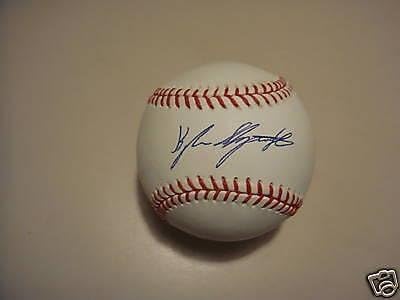 Kyle Skipworth Florida Marlins potpisao je službenu ML loptu - autografirale bejzbol