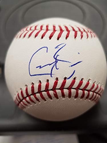 Greg ptica autografirana bejzbol - autogramirani bejzbol