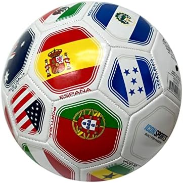 Icon Sportska zemlja Zastavi Nogometna lopta Veličina 5, Nacionalni timovi Svjetske klubove, Flag Soccer