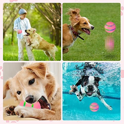 Belobill interaktivne kuglice za pse, opaka lopta sa daljinskim upravljačem, izdržljive pokretima aktivirane