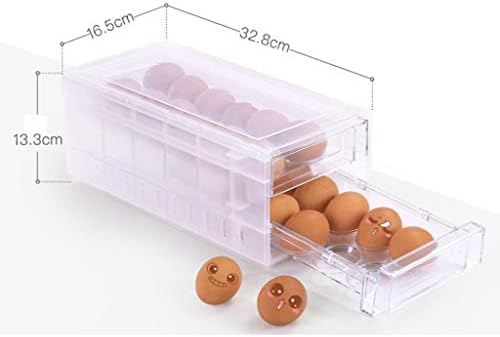 SLNFXC 24-pretinac pogodna kutija za odlaganje jaja, Kuhinjski frižider posuda za posude protiv sudara pribor