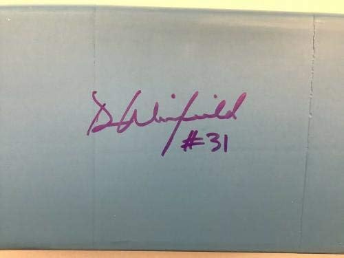 Dave Winfield potpisao je bejzbol sjedalo za držanje Yankee Stadium Autograph MLB Steiner JSA - autogramirani
