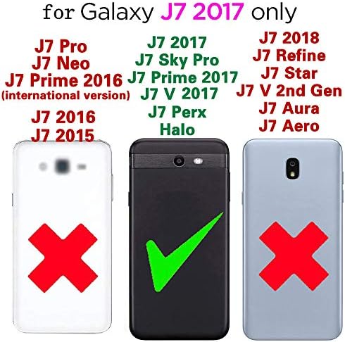 Furiet kompatibilan sa Samsung Galaxy J7 Prime 2017 J 7 Skypro Sky Pro J7V V S727VL futrola za novčanik