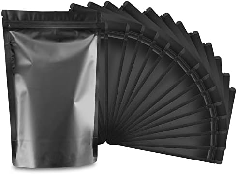 Premium miris dokaz Ziplock Mylar torbe veće veličine 6.3 x 9.3 inča ponovo zatvara vrećice za čuvanje hrane 30 komada zaptivna ambalaža nepropusna torba za višekratnu upotrebu