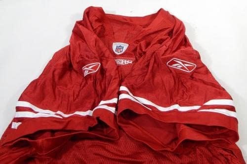 2010 San Francisco 49ers Blank Igra izdana Crveni dres Reebok XXXL DP24132 - Neintred NFL igra rabljeni