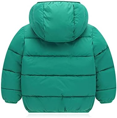 Bfustyle bebe Boy's Winter Fleece jakna od 1 godine Lagana djevojačka dječaka Dječaka Zeleni pamučni kaputi 12-18 mjeseci