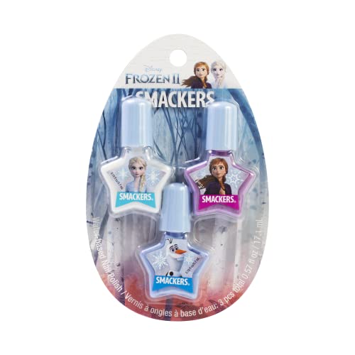 Smacker za usne Disney kolekcija noktiju, Princess lak za nokte, Set od 6 lakova na bazi vode
