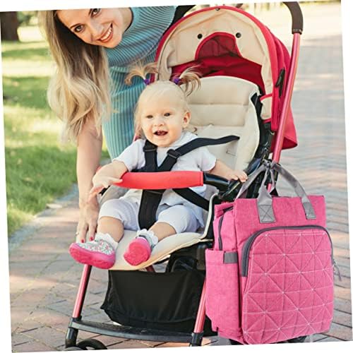 Ruksak za valiclud ruksak velikih kapaciteta Putovanje ruksaka za bebe ruksak za bebe ruksak na otvorenom na otvorenom ruksak na otvorenom ruksak ruksak prijenosni ružičasta torba za mamu