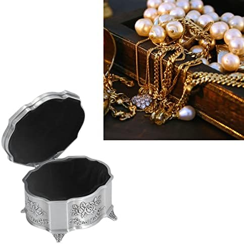 Shanta Treasure Cherde kutija, široko korištena vintage stil cinkovog legura za ogrlice za naušnice za prstenove