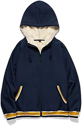 ADSSDQ muška jakna, plus veličine Odmor jakna muškarac osnovna na plaži s dugim rukavima od punog boja kaputa
