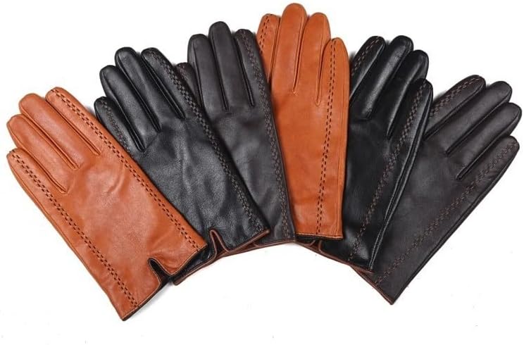 N / A zimske muške rukavice sa ekranom osetljivim na dodir od prave kože tople rukavice
