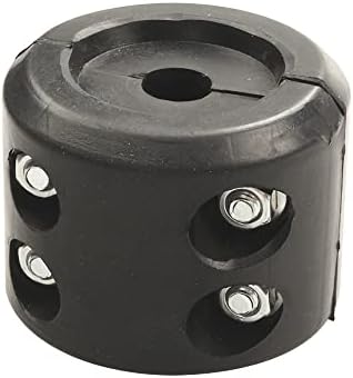 Wostoke vitlo Gumena gumena gumena teška kablovska linija Vodootporna užad kuka u crnoj boji
