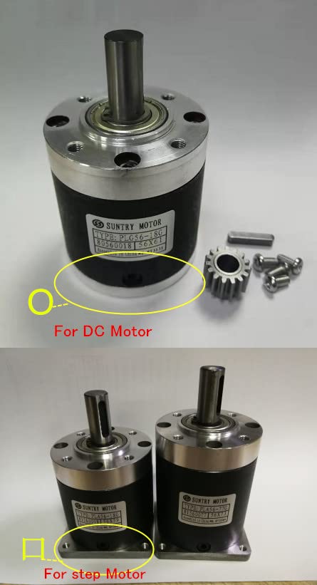 Davitu DC motor - kvalitetan planetarni reduktor Geabox 56mm 3 ili 4 serije 3 ili 4 Mjedac DC bez četkica,