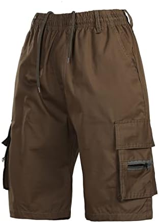 Mens Camo Cargo Shorts, ljetni novih muških ležernih radnih radnih nosite više džepnih casual sportskih