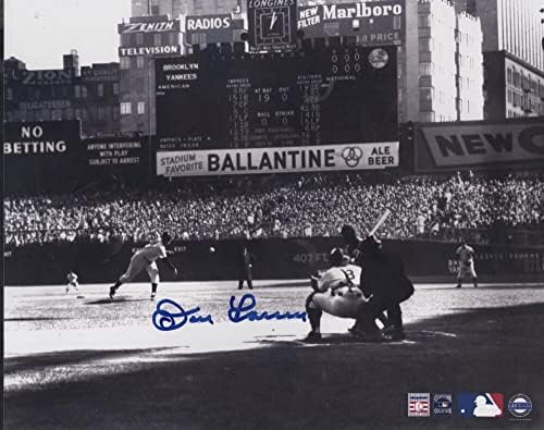 Don Larson Yankees savršena igra potpisana autogram 200x10 photo w / coa