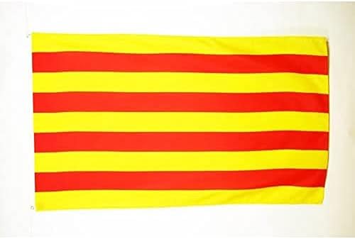 Az zastava Katalonije Zastava 2 'x 3' - Katalonske zastave 60 x 90 cm-Baner 2x3 ft