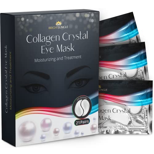 Pod zakrpe za oči - ispod maski za oči za tamne krugove i natečenosti, ispod tretmana za oči za žene - kolagen