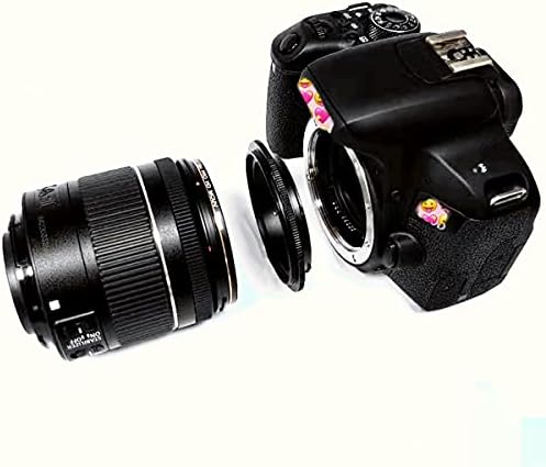 Yadsux AI-62mm Filtrirani navojni makro reverzni adapterski prsten kompatibilan sa Nikon D50, D60, D70,