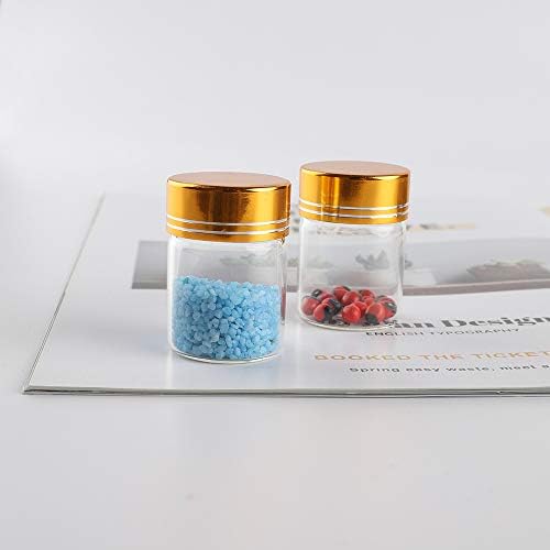 15pcs 15ml mini jar, bočice sa poklopcima, male boce (0,5 oz-1,18x1,57 inča)