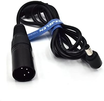 Szjelen 4pin muški XLR na 2,5 dc kabela za napajanje, desni kut DC priključni kabel za fotografiju