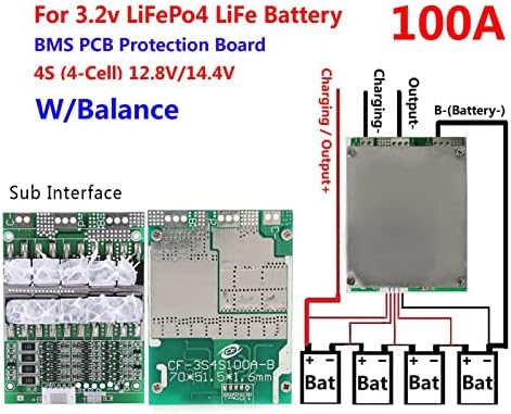 Litijum zaštitna ploča Zaštitni modul za zaštitu baterija sa balansiranjem i zaštitnom zaštitom od prekomjernog