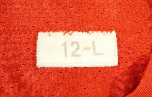 2012 San Francisco 49ers Williams JR 6 Igra Polovni dres crvene prakse L DP28552 - Neincign NFL igra rabljeni