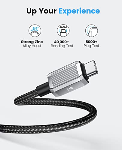 Orico 100W USB C do USB C kabla, najlonski tip C Punjač Brzo punjenje kabl kabela Kompatibilan sa Macbook