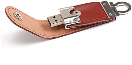 Mobestech Drive Drive Flash kožna tipka za ključeve USB memorije Pendrive pogon smeđa u štapići na disk
