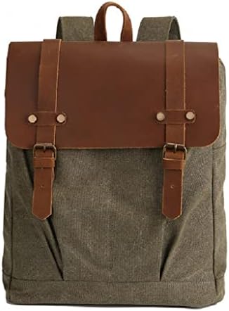 Adkhf platneni vintage ruksak muški veliki putnički ruksak 14 torba za laptop kožna torba