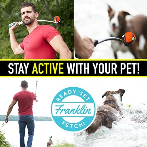 Franklin PET opskrba sjaj u tamnim kuglicama za pse - 2 pakovanja - savršen dodatak svim psima igranja