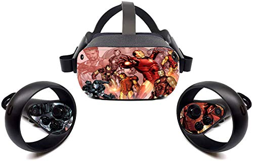 Naljepnice Super Hero kože za oculus Quest, zaštitni, izdržljiv i jedinstveni poklopac zamotavanja vinila